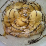 ピッツァパッツァ - 焼きバナナのデザートピッツァ