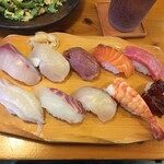 Sushi Omoto - 寿司セット