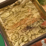 高野商店 - 昆布〆と蟹めし弁当1150円