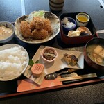 Kurashiki Taishuu Kappou Sennari - カキフライ定食【2021.1】