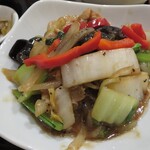 中国料理 百楽 - 豚肉とジャガイモの黒胡椒炒め