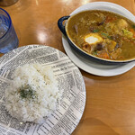 Kikuya Curry - 豚バラカリー(1050円)