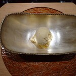 金澤 平山 - 金時芋天ぷらに アイスクリーム