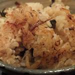 旬菜料理 山灯 - オコゲは“醤油の焦げた味”じゃ無い！これは、“高貴な鮎の出汁のスモーク”です♪