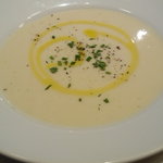 ソーダ - [ランチセット]じゃがいもと豆乳の冷製スープ