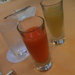 旧軽井沢ホテル音羽ノ森 - 朝食：野菜と果物のミックスジュース