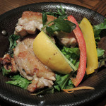 gurasudansu - 若鶏モモ肉のハーブソテー