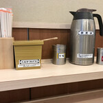 そばの神田 東一屋 - コンディメンツ。