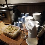 麻婆豆腐TOKYO - ザーサイとスープ