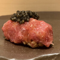 鮨まつもと - トロたくおはぎ