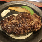 鉄板料理 堂島 - 石焼ハンバーグ定食