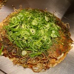Okonomiyaki Gouki - ★基本のそば肉玉にイカ天、ネギマシ