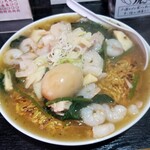 塩そば専門店 桑ばら - 出席番号35番 とろみのえび中