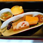 Kyoukaiseki Minokichi - 前菜「初春の彩り」