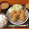 克芳 - 料理写真:カキフライ定食（大盛ご飯）