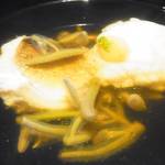 旬菜料理 山灯 - 「鱧とじゅんさいの椀」