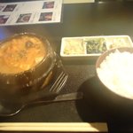 甘辛食堂 JUN - チゲ玉セット￥880