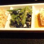 甘辛食堂 JUN - ナムル２種と韓国風冷奴