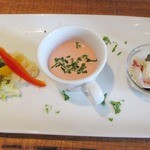 Bistro flat - ('12/8)この日の前菜三品