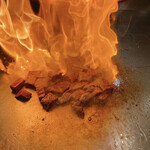 ステーキ瀧 - ファイヤー