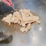 ステーキ瀧 - マスター 自慢の ガーリックライス