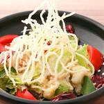 Bali soba feast salad ~Homemade roasted sesame dressing~