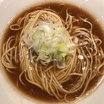 鴨出汁中華蕎麦 麺屋yoshiki - キンキそば(醤油)