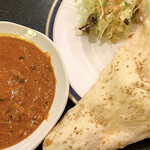 ガンジス - ローストチキン＋胡麻ナン