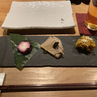 田町 鳥心 - 前菜3種