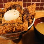 Bonten Gyokou - チキンカツ鶏プル丼【期間限定】750円