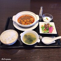 中国料理 豪華 - 麻婆豆腐ﾗﾝﾁｾｯﾄ