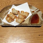 博多野菜巻き串 餃子 こだわり酎ハイ きじょうもん - 黒豚一口餃子・４２０円