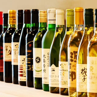 メイドインジャパンに注目！日本ワインやクラフトビールをご用意