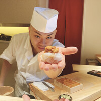 鮨 りんだ - ウニとスミイカ