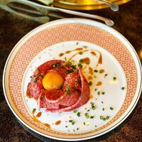 霜降り和牛の刺身 ユッケスタイル