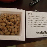 駒の湯山荘 - 名物納豆