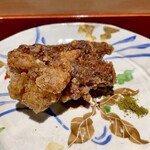銀座 しのはら - すっぽんの唐揚げ 山椒