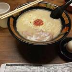 一蘭 - ラーメン 半熟ゆで卵