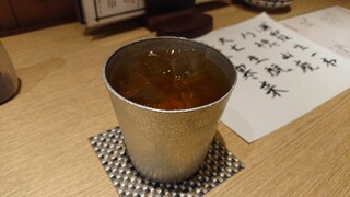 Washuwashokumitsukura - 〆の緑茶