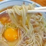 中華そば 共楽 - 麺リフト
