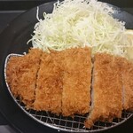 松のや - ロースかつ・千切りキャベツ