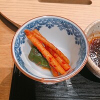 北新地 肉料理 名門 - キムチ