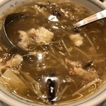 慶福楼 - 〇蟹肉ふかひれスープ