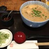 浅野屋 - (料理)豆乳牡蛎そば(2個)