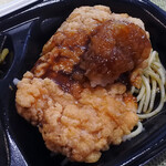 ほっともっと - 料理写真:おろしチキン竜田弁当（香味醤油）490円税込＋ライス大盛り50円