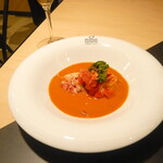 ビストロカラト - ハーフコース 2310yenオープン記念価格（オマール海老のビスク）