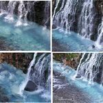 森の雫 RIN - 近くの白ひげの滝。大雪山白金観光ホテル(北海道美瑛町)食彩品館.jp撮影