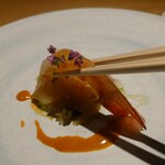 眞善美 - 金目鯛、海老