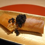 眞善美 - 名残上海蟹の春巻き