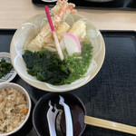 本格手打うどん 大河 - 年明けうどん２０２１（たきこみ小）